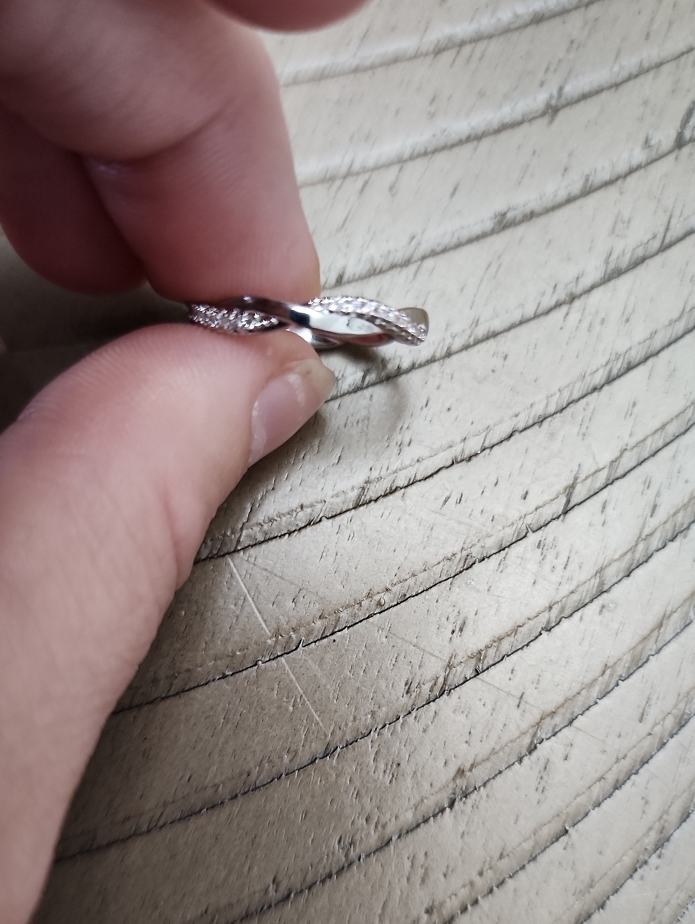 1 Simple Fashion Personalized Versatile Cubic Zirconia Ring Valentine's Day